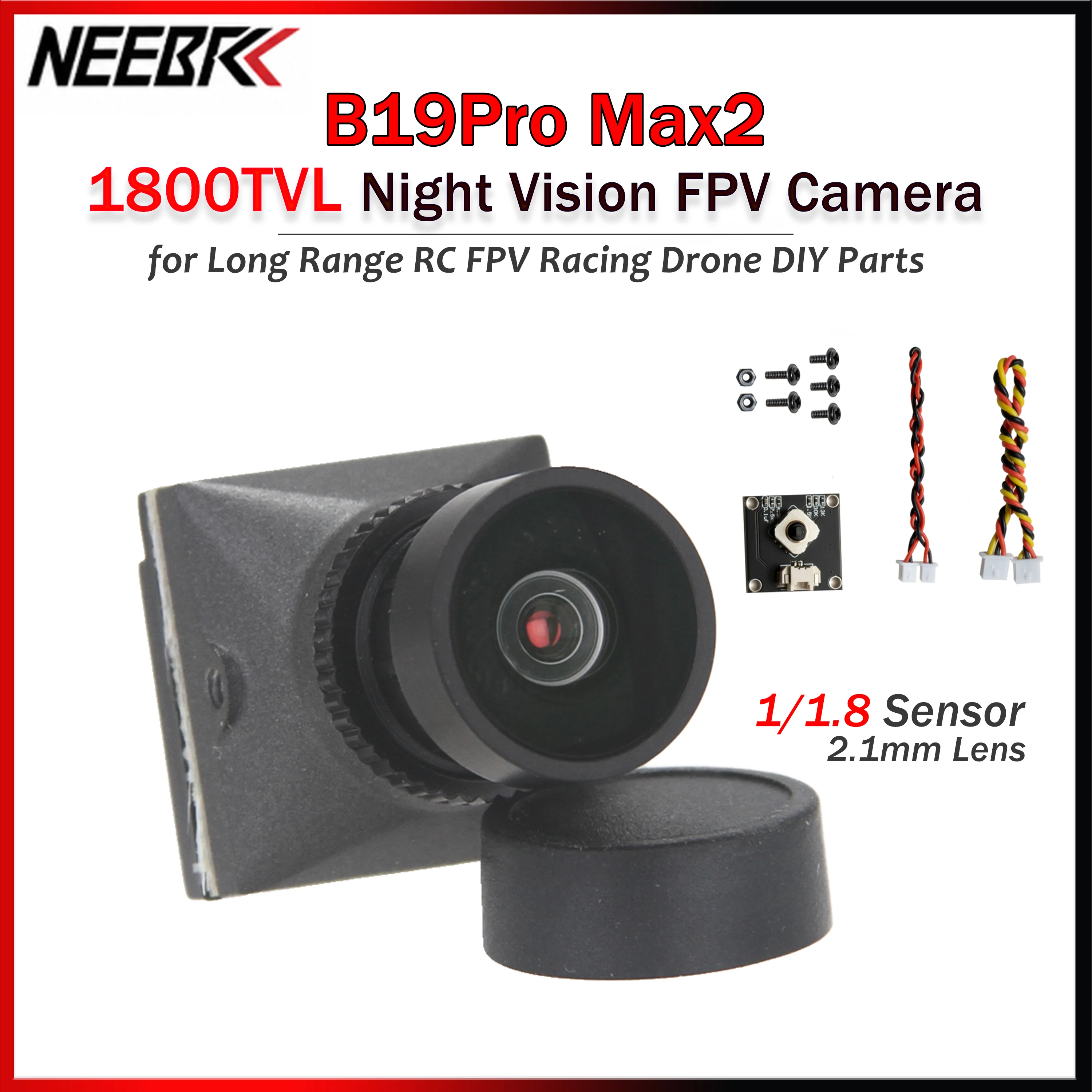 neebrc-b19-pro-max2-camara-fpv-con-vision-nocturna-1800tvl-sensor-cmos-1-18'-21mm-150-°-lente-conmutable-pal-ntsc-para-dron-rc-fpv-diy