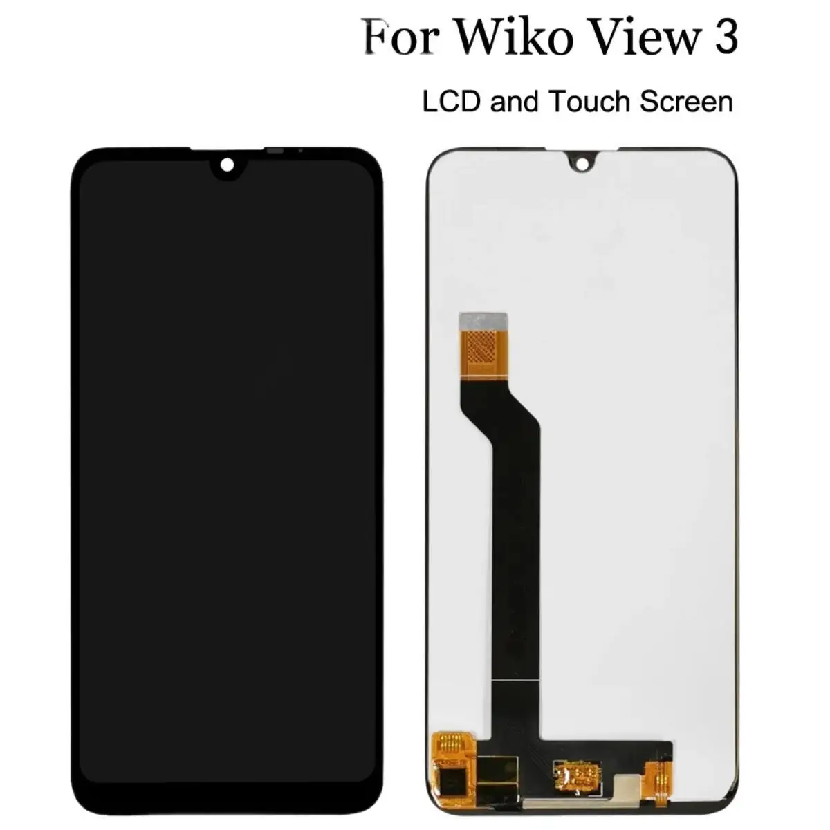 For Wiko View 3 W-P311 LCD View 3 Lite W-V800 LCD Display Touch Screen Digitizer Assembly For Wiko View 3 Pro W-P611 LCD