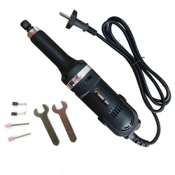 Electric Engraving Machine Grinder Small Handheld Electric Tool Straight Grinder Grinding Mold Polishing
