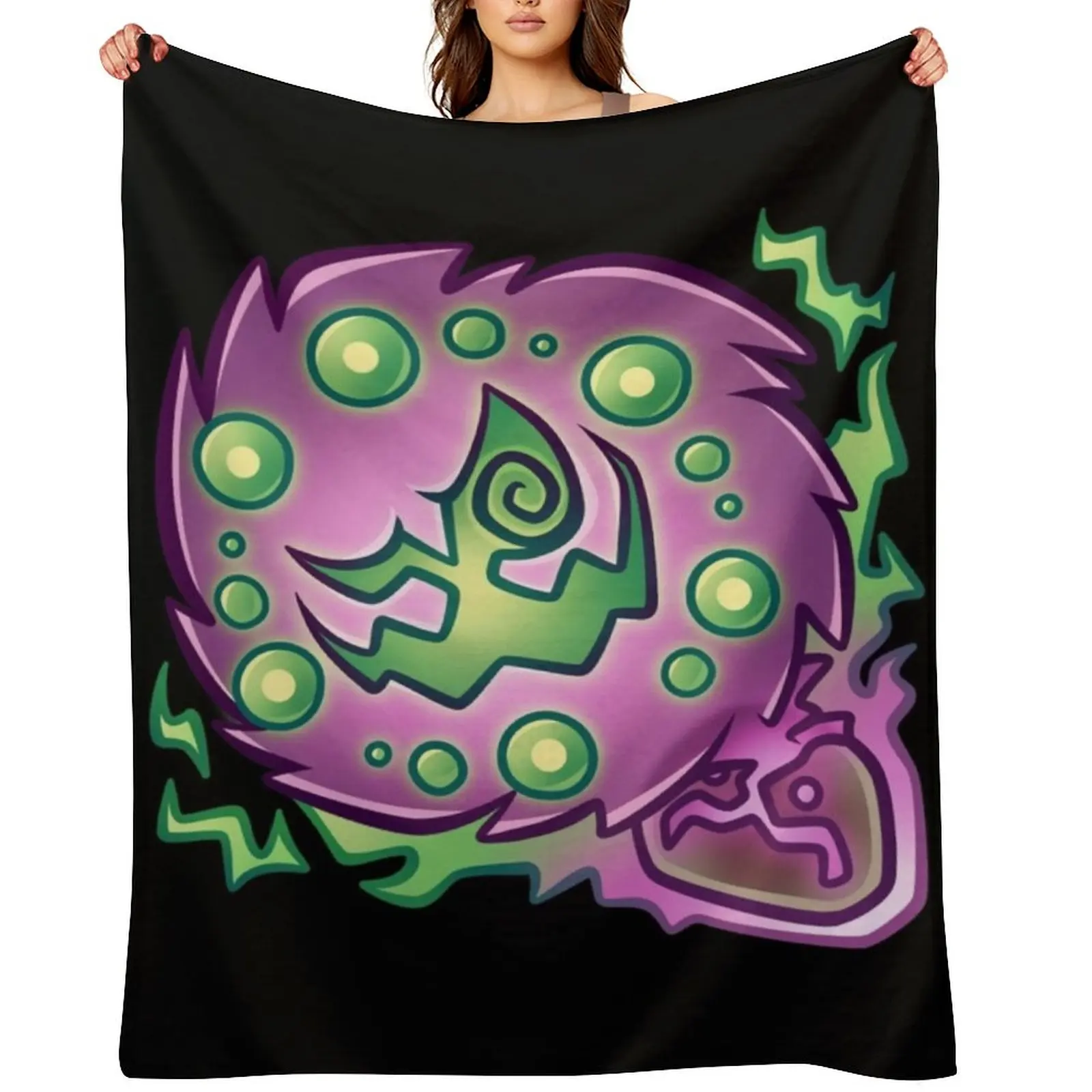

Spiritomb Essential . Throw Blanket Kid'S Sofa Throw sofa bed Soft Plush Plaid Blankets