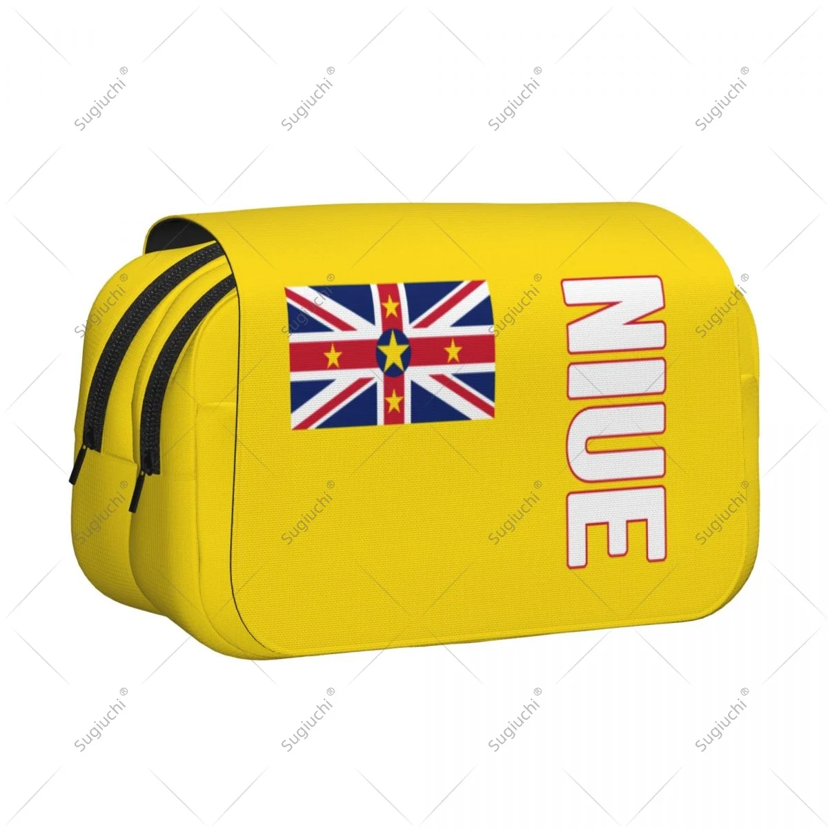 

Пенал, сумки для ножниц, 3D флаг Niue, двухслойная ткань Оксфорд, канцелярские принадлежности, коробка для ручек, чехол