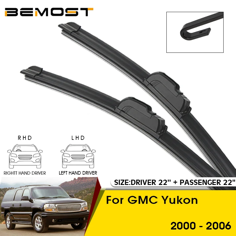 Car Wiper Blades For GMC Yukon 2000-2006 Windshield Windscreen Front Window Blades 22