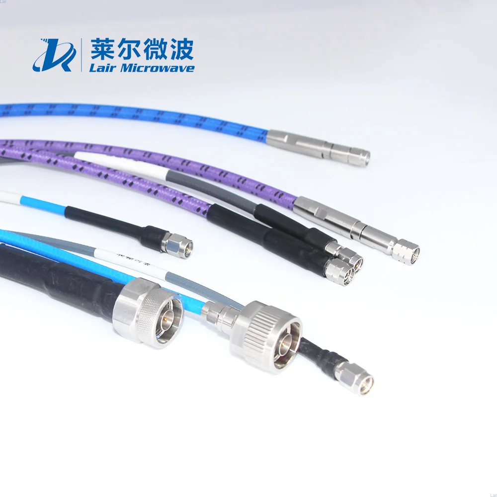2025 Lyle Microwave UF Series 26GHz Millimeter Wave Ultra Flexible Test Jumper RF Coaxial Cable Assemblies