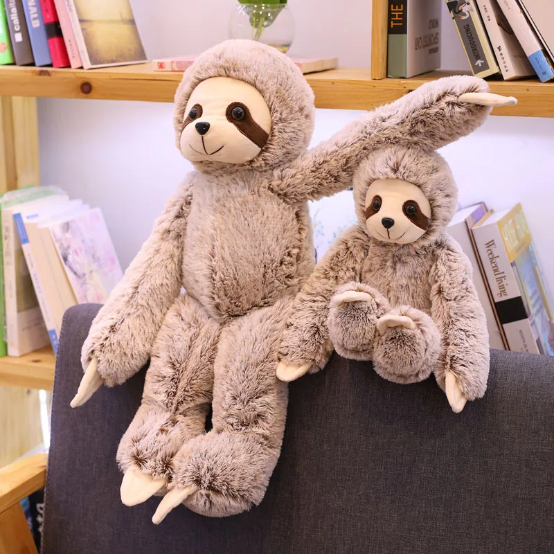 50/70cm Cute Sloth Plush Toys Soft Animal Stuffed Plush Sloth Dolls Bear Toy For Baby Kids Birthday Xmas Gift Favorite Toy