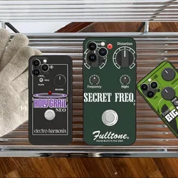 Guitar Pedal Phone Case 2023 For IPhone 15 14 11 12 Pro 8 7 Plus X 13 Pro MAX SE2020 XS 13 Shell Covers
