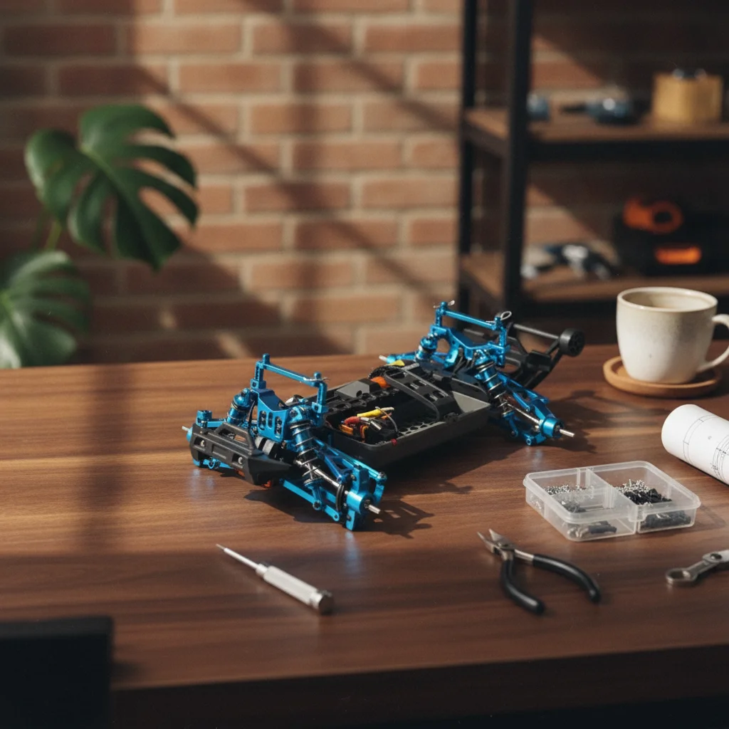 Shock Absorber Rc - Kit Peningkatan Mobil RC Sistem Linkage