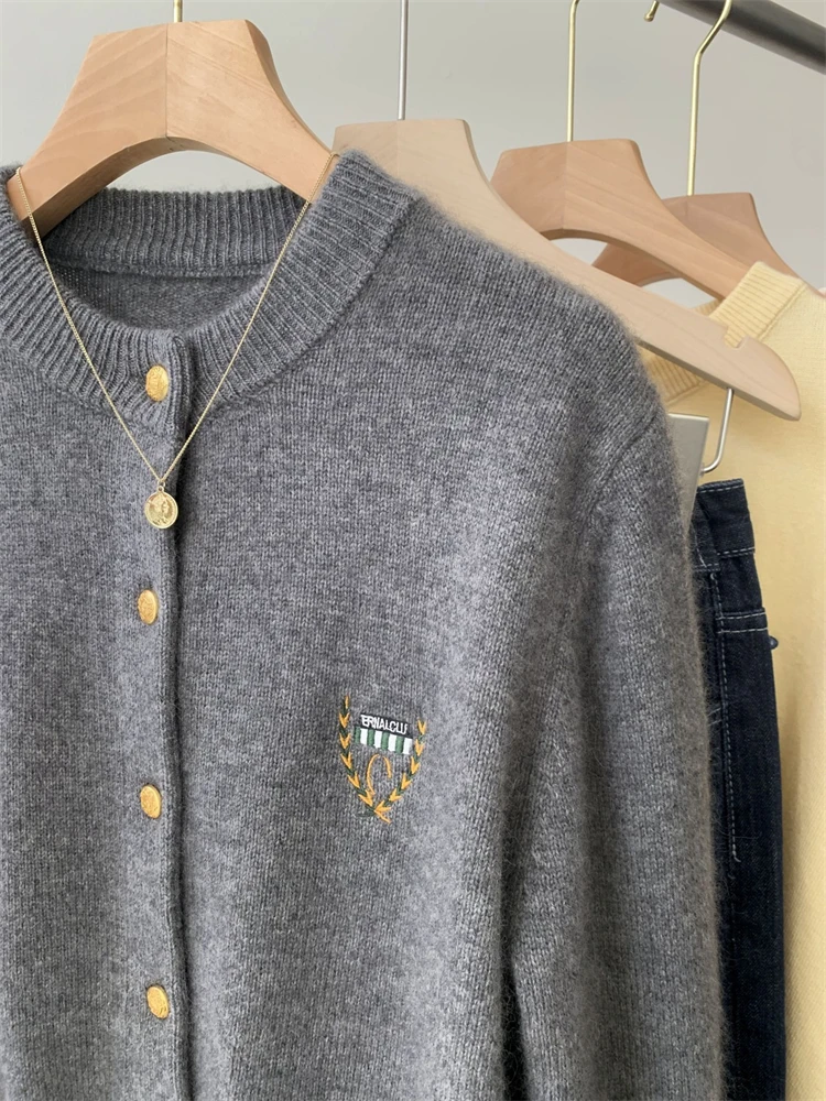 Winter Women Sweater Knitted Cardigan Oversize Girls Sweater Woman Cashmere Pullover Tops Long Sleeve Maxi Vintage Y2k Thick