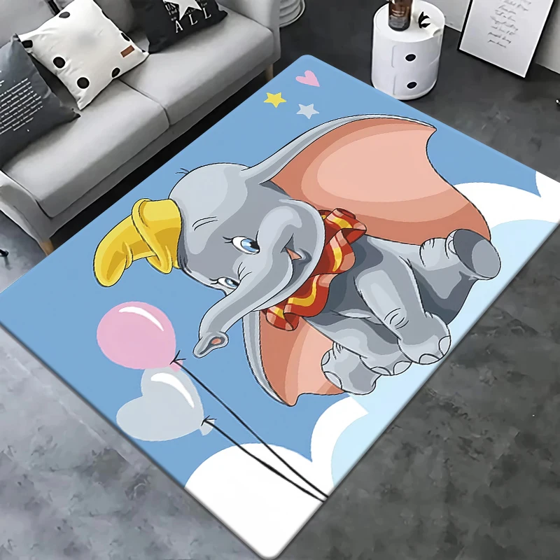 Dumbo Cute HD Printed Carpet.Living Room Mats Sofa Coffee Table Large Area Rug,office,Kitchen,Bathroom,Balcony Carpets,DoorMat