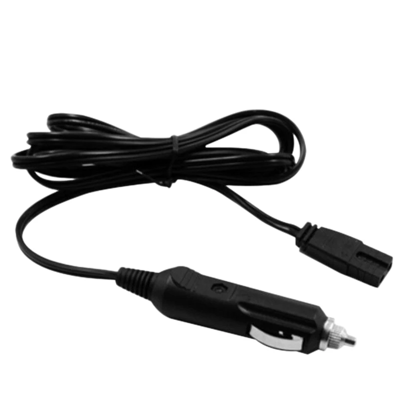 Extension Cord Car Fridge Cable Power Switch Adapter Cord Electric Copper Wire Mini Refrigerator Extension Line(1.6M)