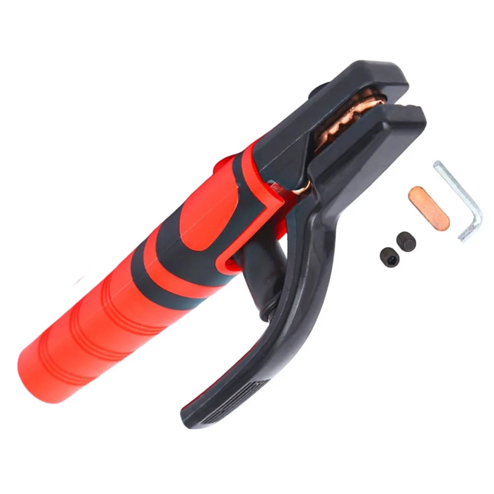 1pc Electric Welding Pliers1000A Welding Electrode Holder Electrode Clamp Holding Plier For 2.5–5.0mm Welding Electrodes