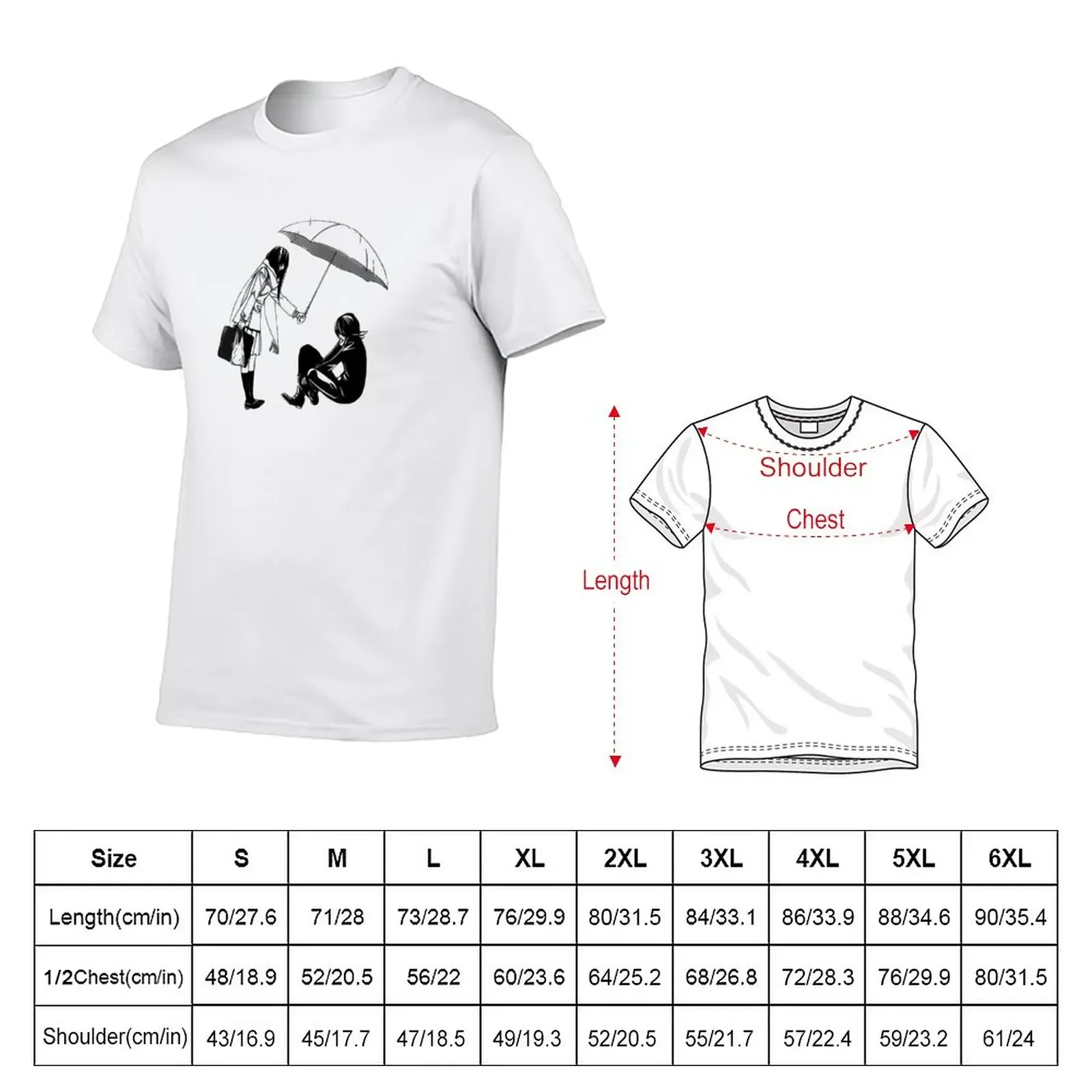 New Noragami Yato and Hiyori T-Shirt cute tops T-shirt short funny t shirt plain black t shirts men