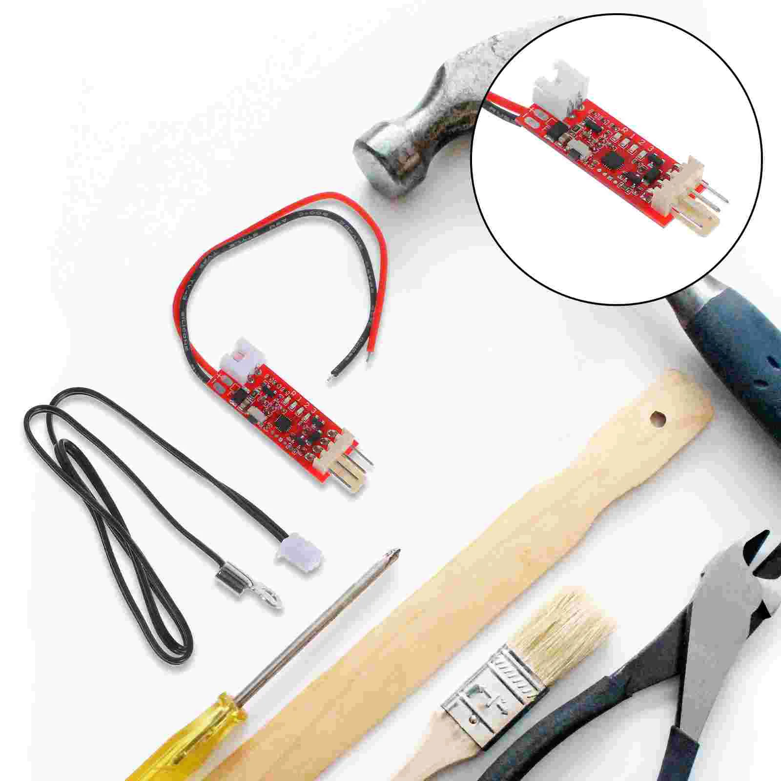 

Fan Temperature Control Regulator 4-wire Electric Speed Controller Noise Reduction Board