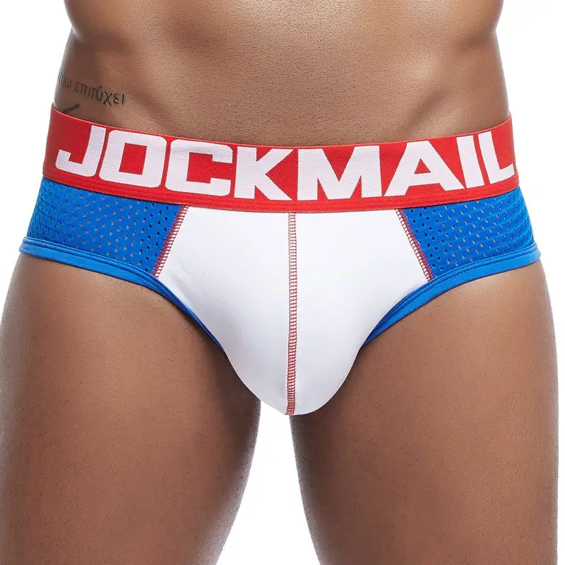 

Трусы мужские JOCKMAIL, с U-образным мешочком, сексуальное нижнее белье, трусы-шорты мужские