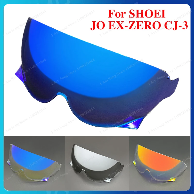 

Motorcycle Helmet Lens For SHOEI JO EX-ZERO CJ-3 Anti-UV Dustproof Windproof High Transmittance Helmet Replacement Helmet Visors