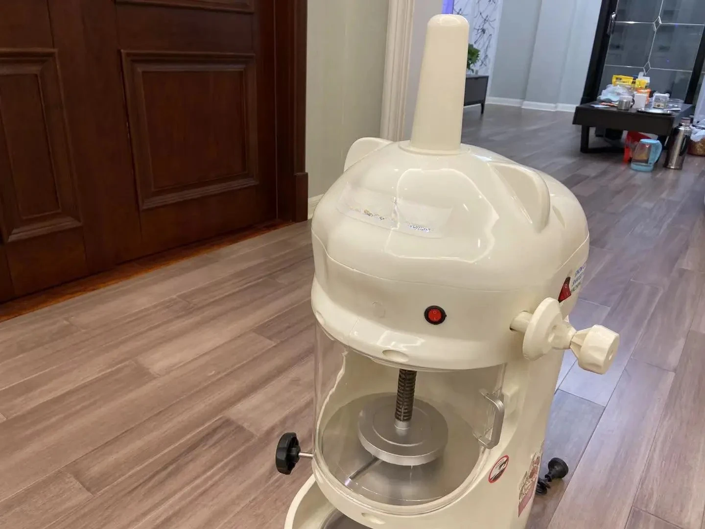 

Electric Motor Commercial Ice Crusher Ice Block Shaving Machine/Shaved Ice Machine