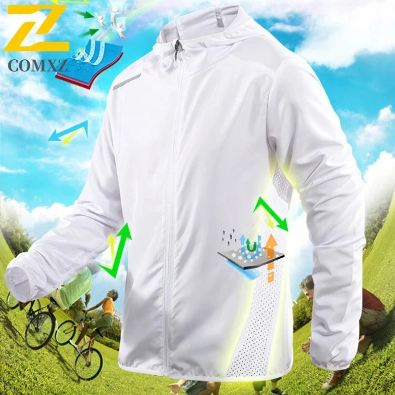 

Men's Sunscreen Clothing 2025 Summer New Outdoor Waterproof Frivolous Breathable Running Basketball Skincare Casual Sports Coat