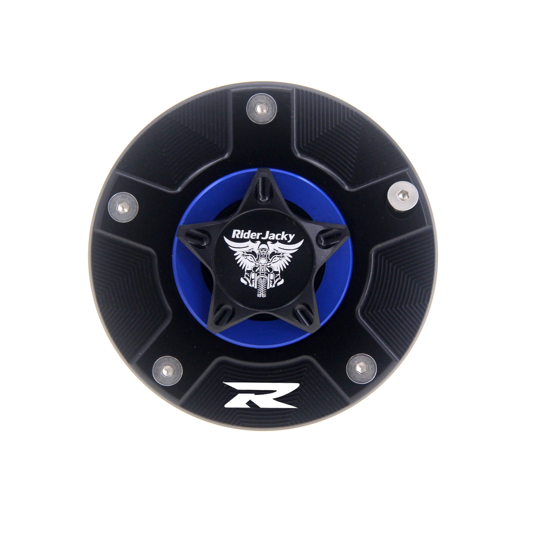 

RiderJacky® For Suzuki GSX-R1000 2003 -2021,GSXR 600 GSXR-750 2004-2023 Adventure Motorcycle Keyless Fuel Gas Tank Cap Cover