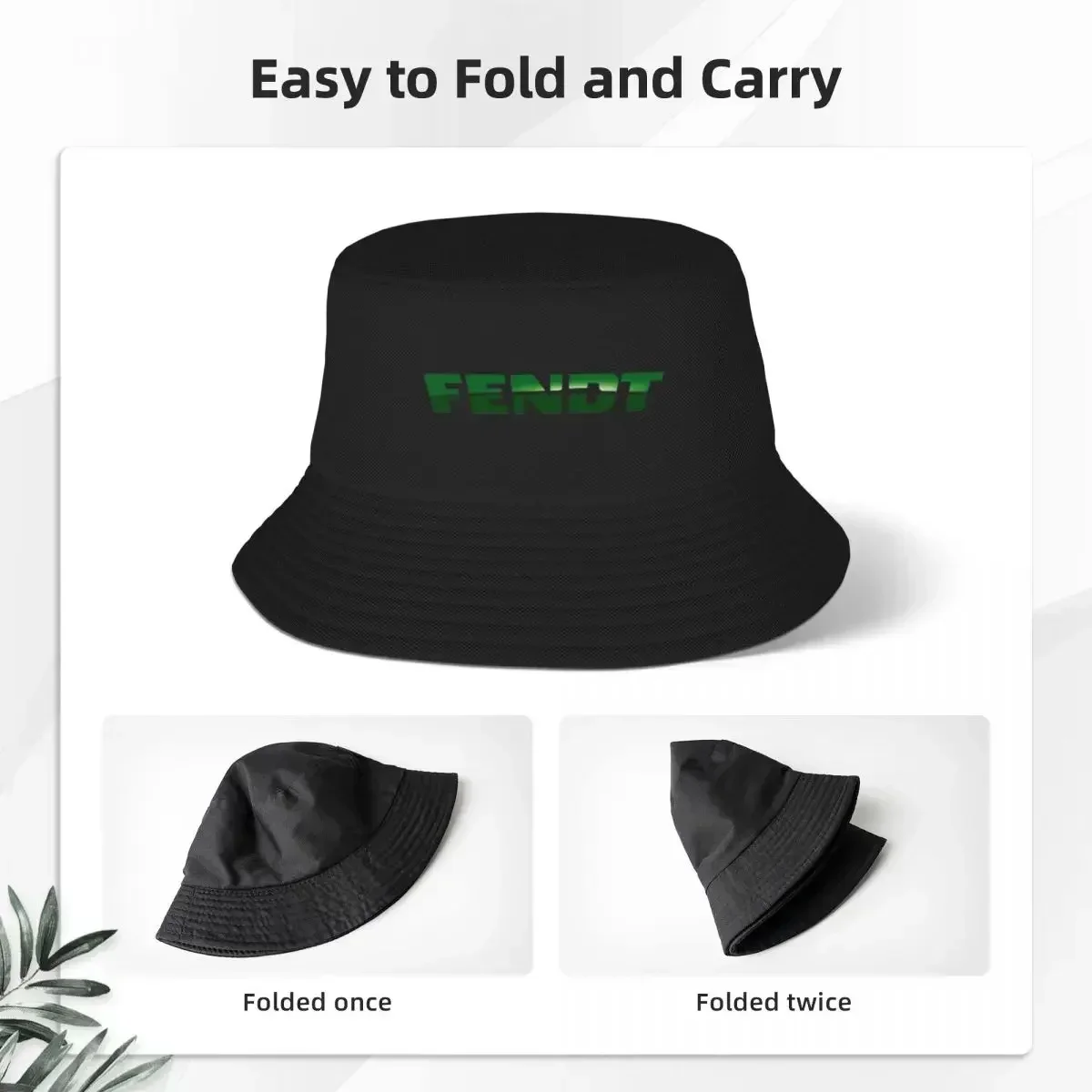 2026 Fendt German Tractors Bucket Hats Panama for Kids Bob Hats Fashion Fisherman Hats Summer Beach Fishing Unisex Caps