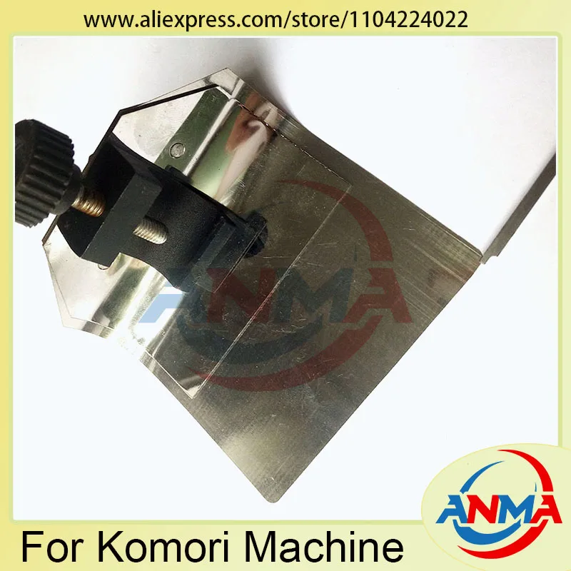 

5Pieces Paper Separator Width 90MM Front Gauge Press Paper Steel Sheet For Komori Leaf Spring Printing Machine Parts