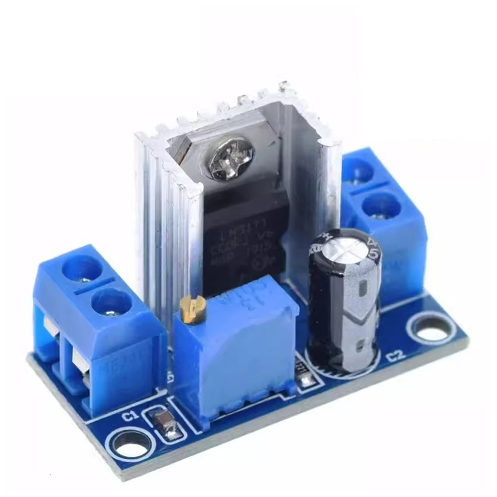 LM317 DC-DC Converter Buck Step Down Circuit Board Module Linear Regulator LM317 Adjustable Voltage Regulator Power Supply