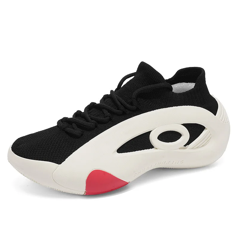 Hot Selling Men Casual Sneakers 2025Summer Comfortable Breathable Anti Slip Running Shoes Fashion Platform Designer Knit Sneaker