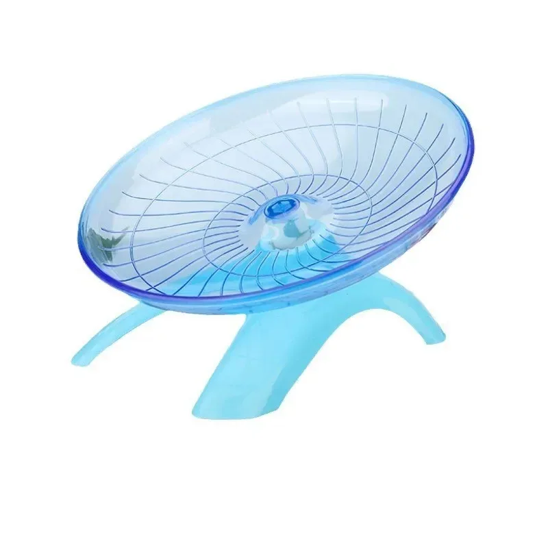 Disco para correr para hámster, juguete deportivo para correr, silencioso, transparente, rueda giratoria para correr para mascotas, juguetes para mascotas, suministros para jaulas para hámster