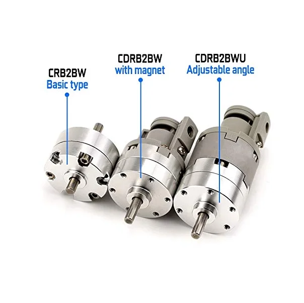 Roterende Cilinder Enkele Vaan Size 30 CRB2BW/CDRB2BW/CDRB2BWU 90 180 270 Roterende Hoek Dubbele As Roterende Air cilinder Senso