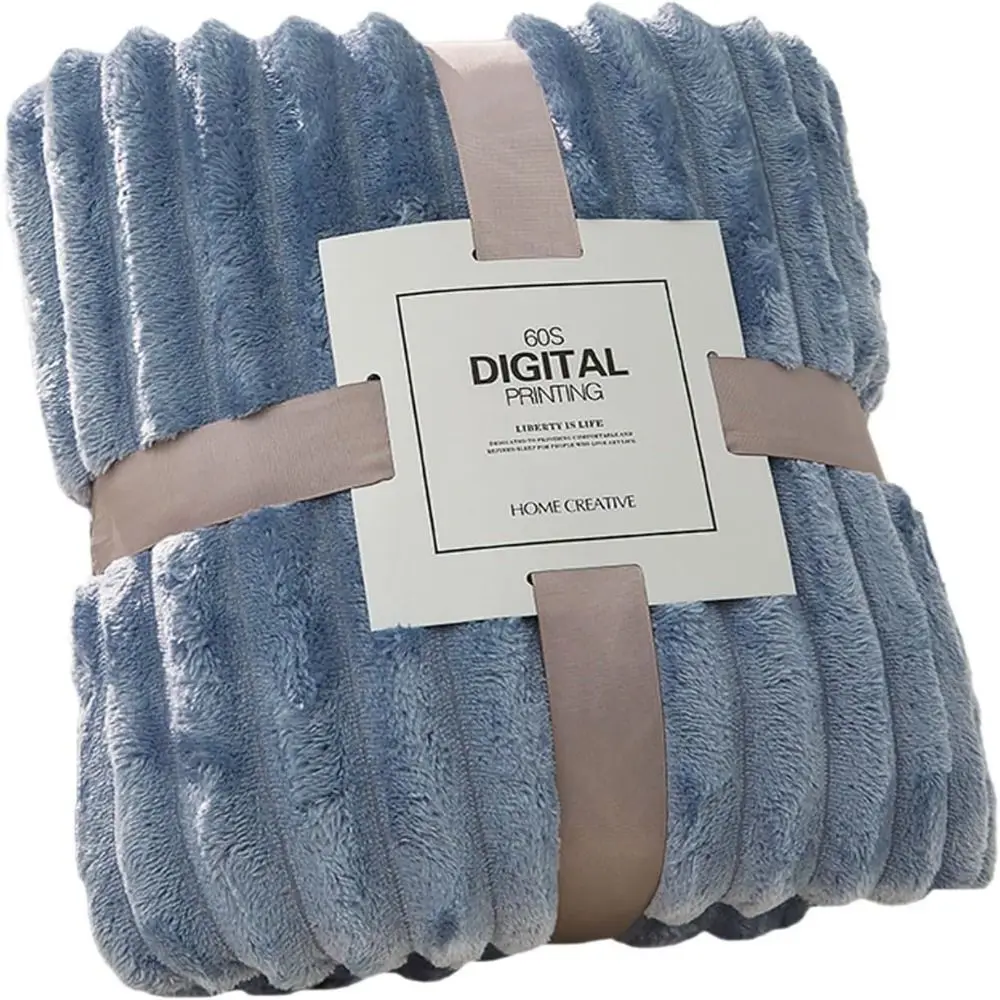 New Double Sided Warm Blanket Warm Breathable Conditioning Quilt Ultra Soft Skin-Friendly Throw Blanket
