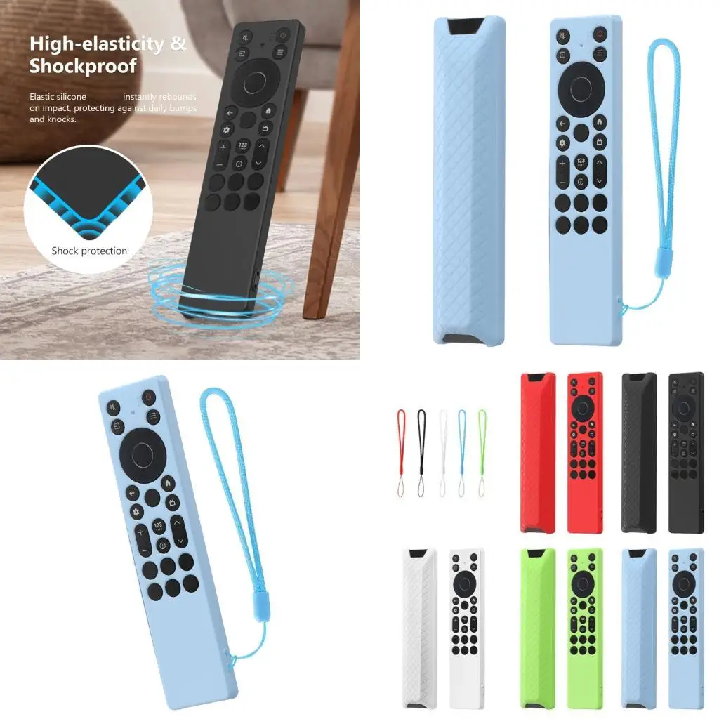 

R53C Textured Grip Silicone Cover For RC923A Remotes Impact Scratch Resistant