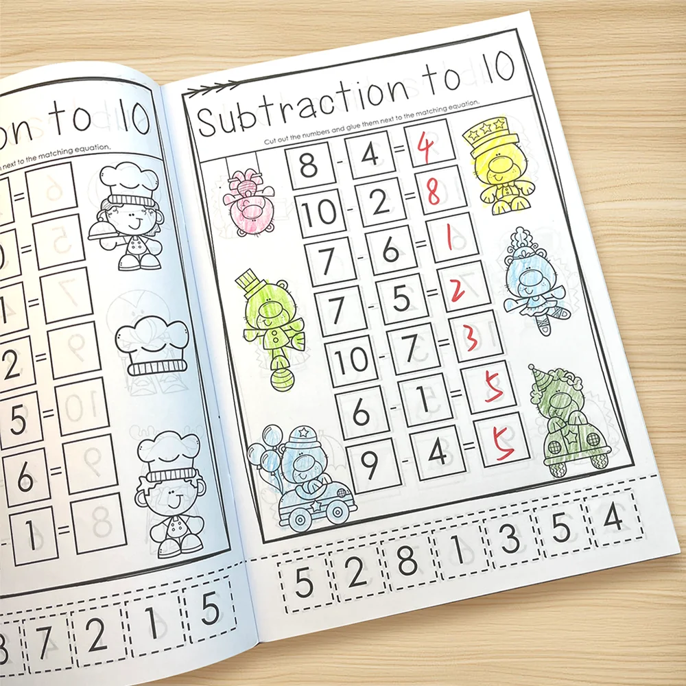 Cahier d’exercices de mathémat - Learning Workbook Preschool avis et prix