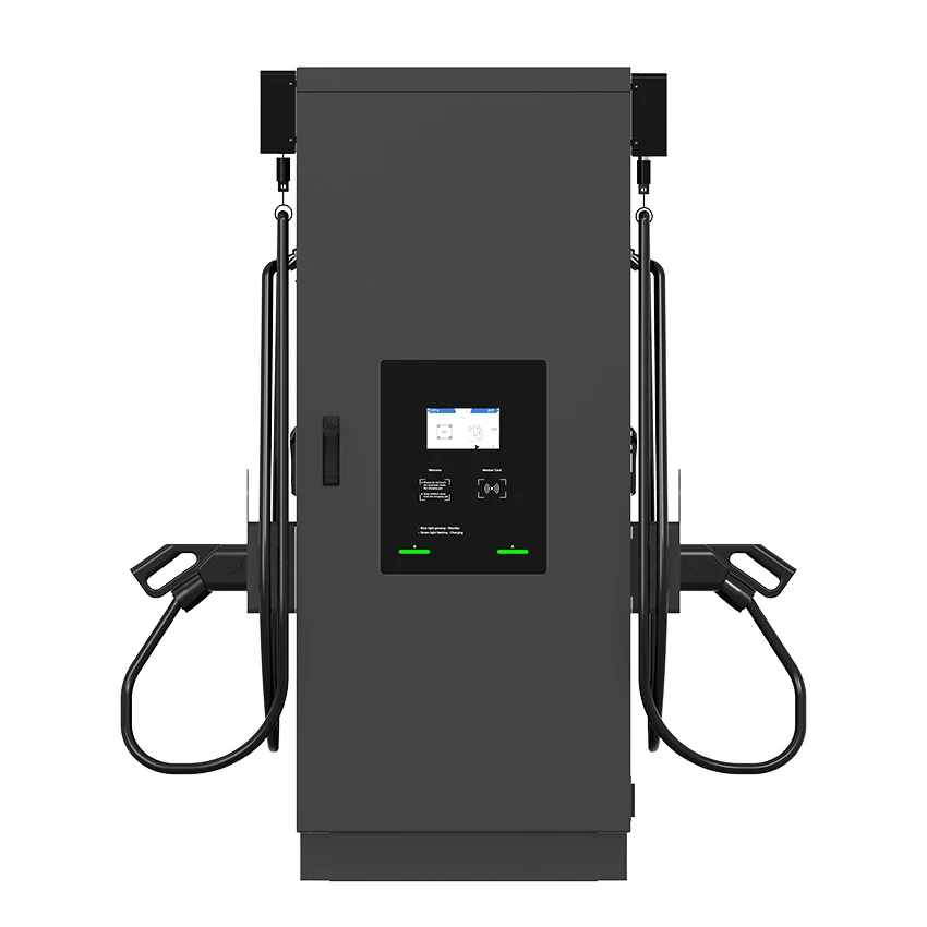 Commercial DC Fast EV Charger Station 160kw 2 CBT Floor-Mounted Charging Station with ETL Certification