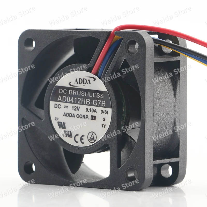 AD0412HB-G7B Four-wire PWM temperature control ADA 4010 0.1A 12V silent ultra-thin cooling fan
