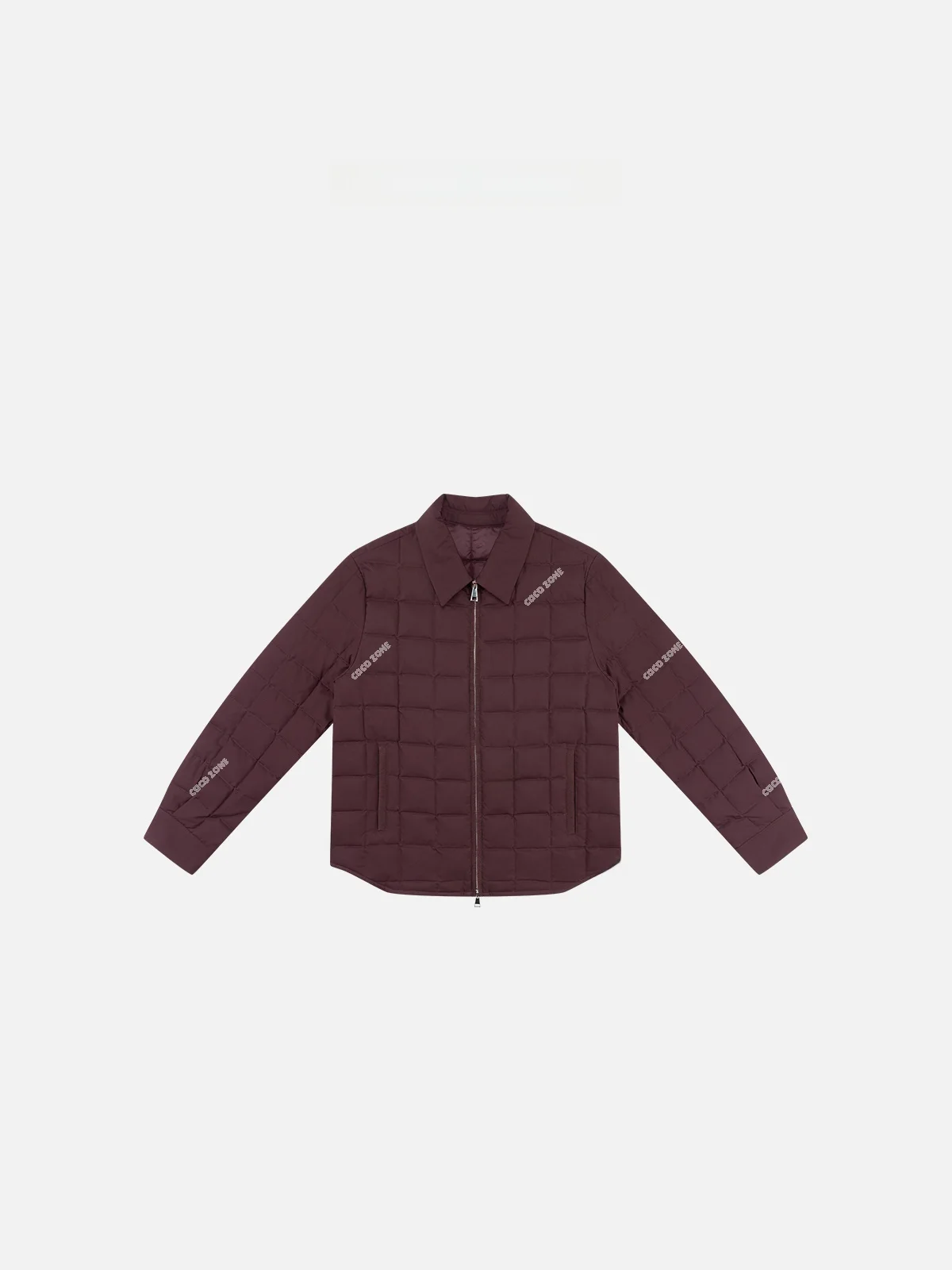 

Женская стеганая куртка-пуховик с 90% белым гусиным пухом, с воротником, в ромбовидном стиле, прямого кроя, стандартный рукав