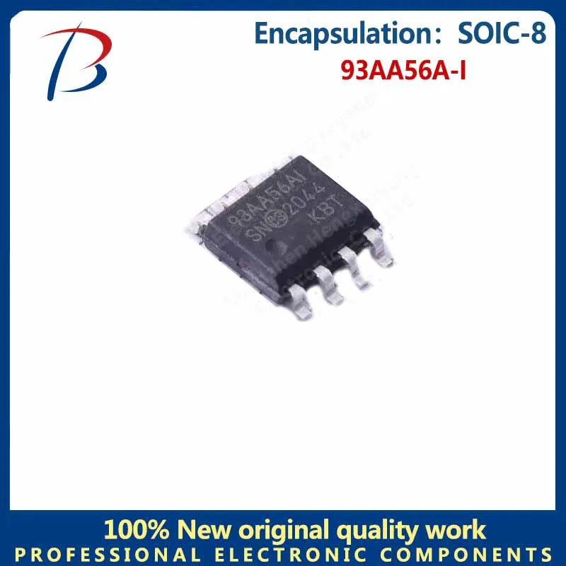 10PCS  93AA56A-I package SOIC-8 electrically erasable programmable read-only memory