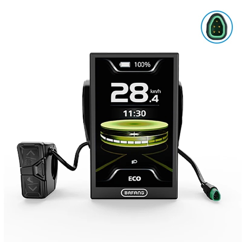 BAFANG DPC010 E-bike display 4" TFT scherm CAN BUS IP66 waterdicht E-bike snelheidsmeter & instrument Bluetooth fietscomputer - afbeelding 2