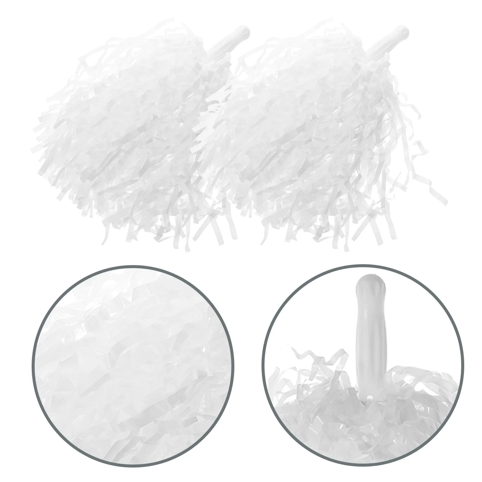 

24 шт. металлических помпонов для чирлидинга, легкие пластиковые помпоны для танцевальных команд, аксессуары для чирлидеров, оптом