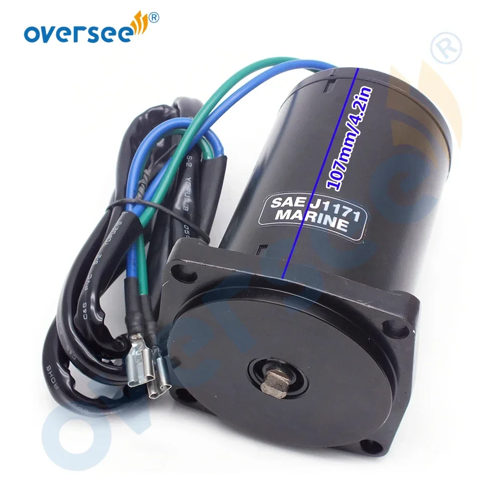 Oversee 36120-ZV5-822 Tilt Trom Motor For HONDA Outboard Motor SUZUKI 38100-87J10 OMC 5032670 40 50HP 4 Stroke Lester 10861
