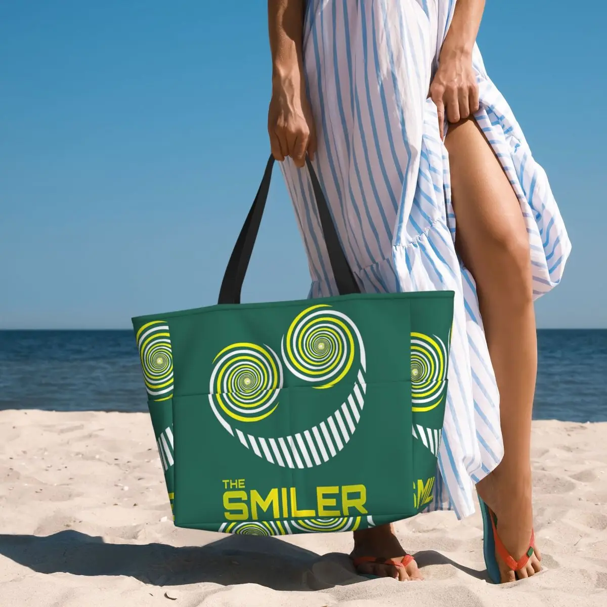 

The Smiler Alton Towers Uniform Outfit Merch UkActive Beach Tote Bag Yoga Duffle Large Tote Bag Women Travel Bag Fitness bag