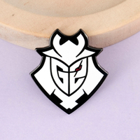 G2 Esports European Game Club Logo Enamel Pin Badge Brooch Fans Gift Accessory Backpack Hat Decoration