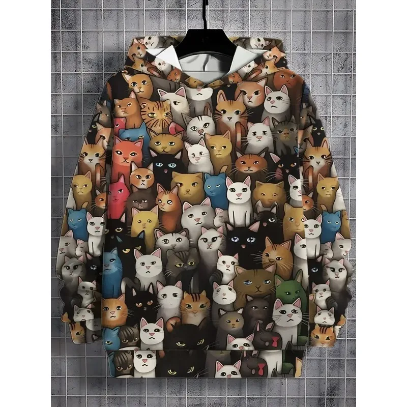 

2025 Cute Dog Hoodie Top Animal 3D Fun Printed Women's New Sportswear Casual Street Wear Long Sleeve Hoodie Clothing