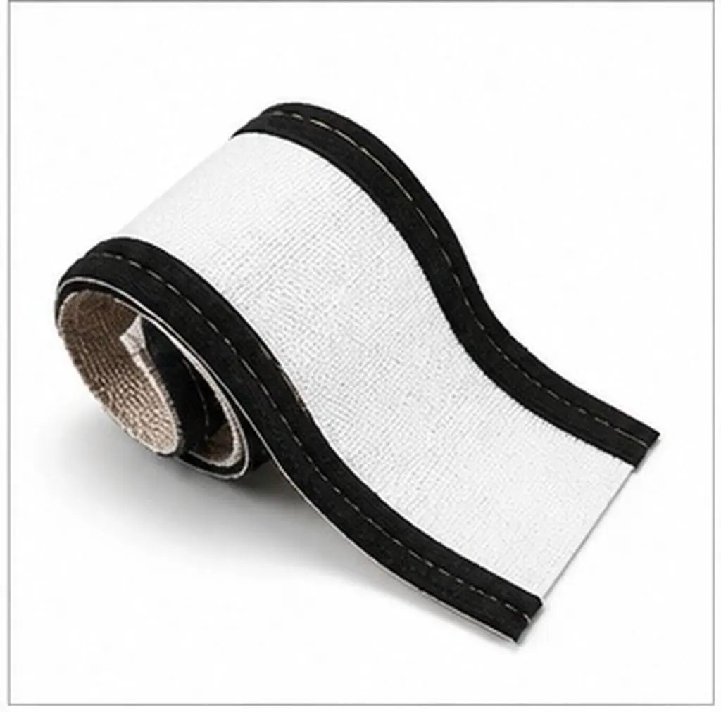 2 Rolls Fireproof Sleeve Universal Heat Shield Cover Thermal Barrier Sleeve Fiberglass Insulated Hose Wire Protection Automotive
