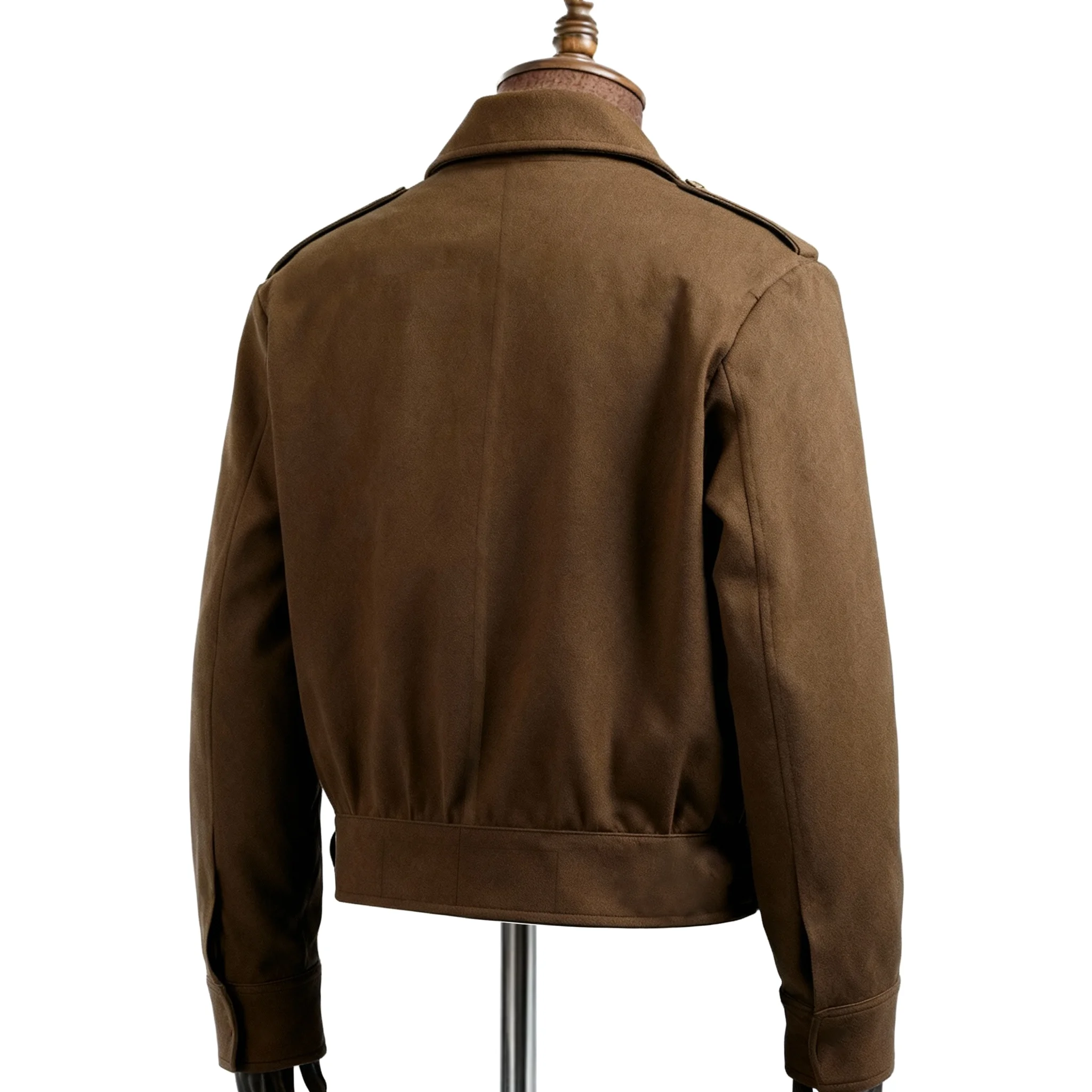 UK ARMY British retro P37 winter coat with thickened woolen fabric