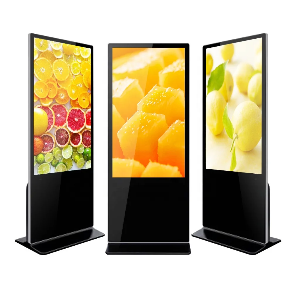 

49 Inch Digital Signage and Display Floor Standing Multi Touch Wifi Support Commercial Advertising Digital Display Screen