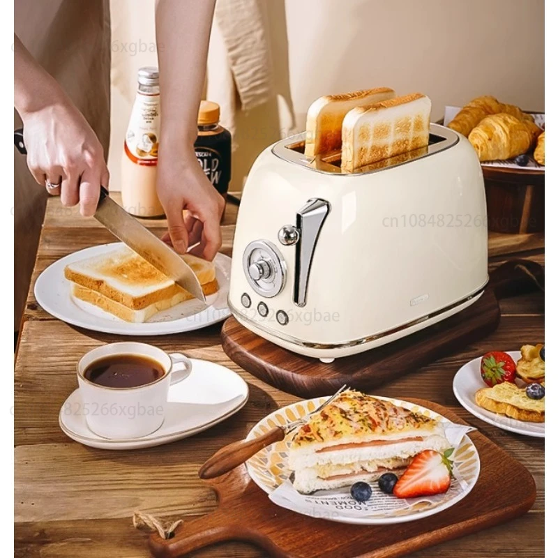 Vintage Toaster Toast-Bread Spit Driver Home Automatic Heating Multifunctional Breakfast Machine