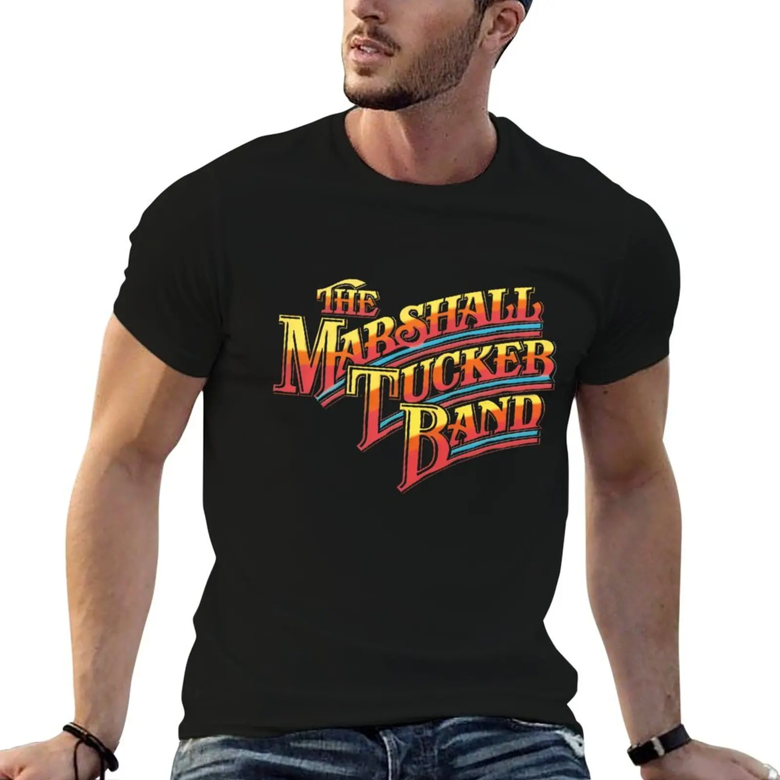 

The Marshall Tucker Rock Music Logo Color T-Shirt t shirts for man cotton funny anime tshirt T-Shirt