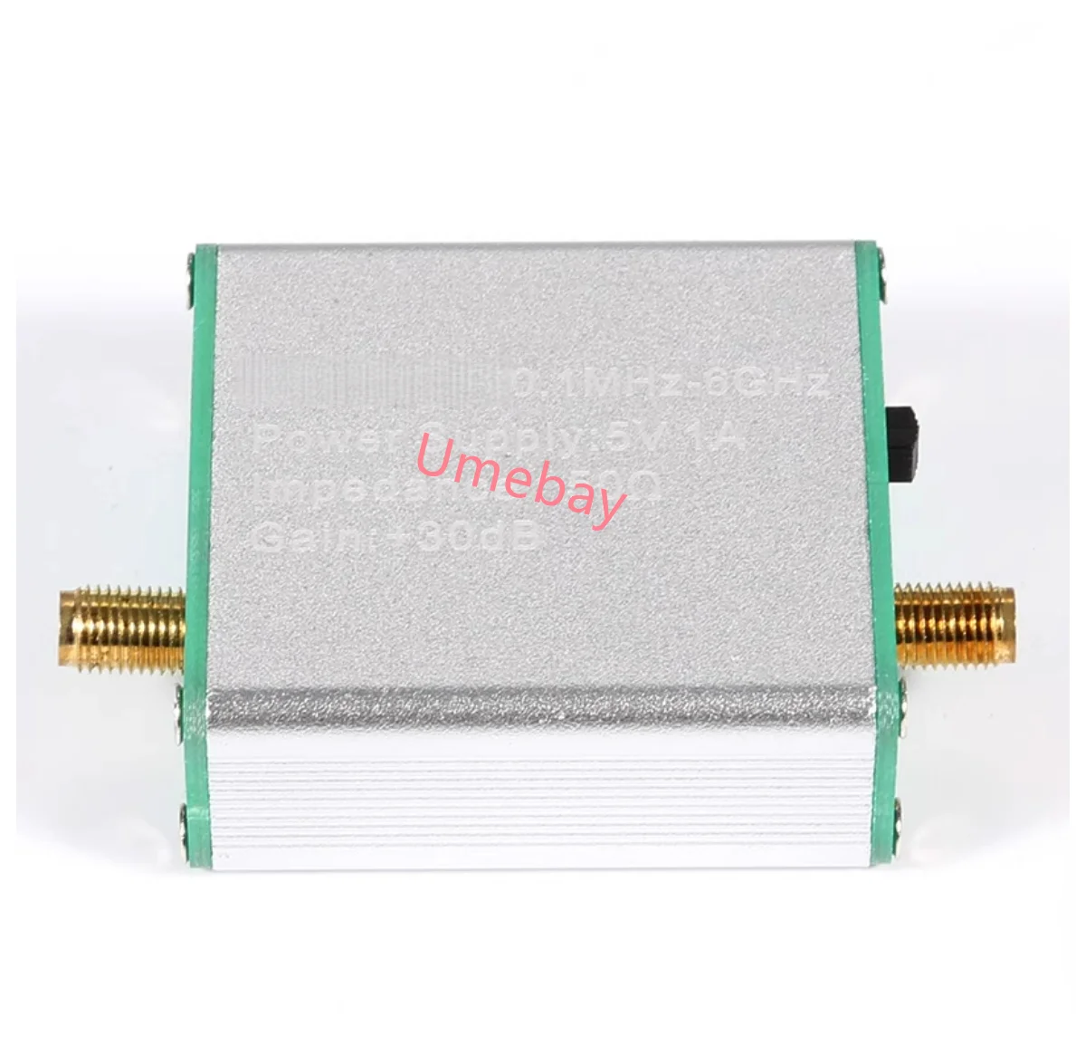 1 piece, 0.01-6GHz low-noise amplifier 30dB gain pre RF LNA module signal amplifier
