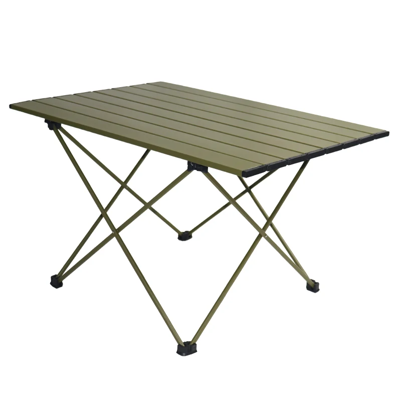 Outdoor Foldable Table Aluminum Alloy Ultralight BBQ Dinner Desk Portable Folding Table for Fishing Hiking Picnic Camping Table