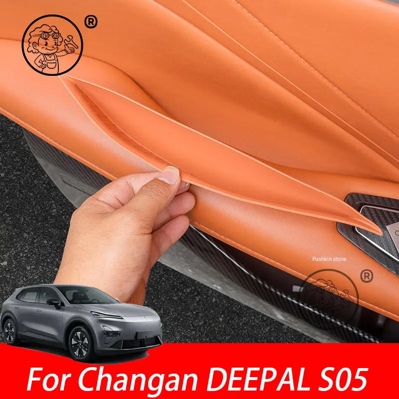 

Car door Armrest Storage Box Container Organizer Holder Tray For Changan DEEPAL S05 2025 2026 car Accessories