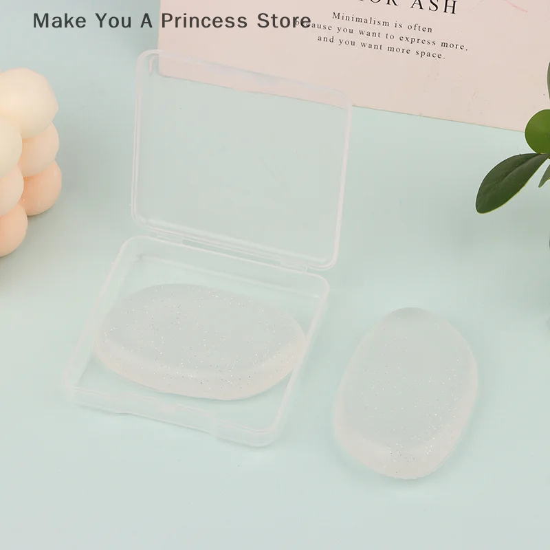 Éponge bouffante de poudre de Gel de Silicone souple, pour fond de teint cosmétique pour le visage, BB crème, sans poudre alimentaire, outils de maquillage