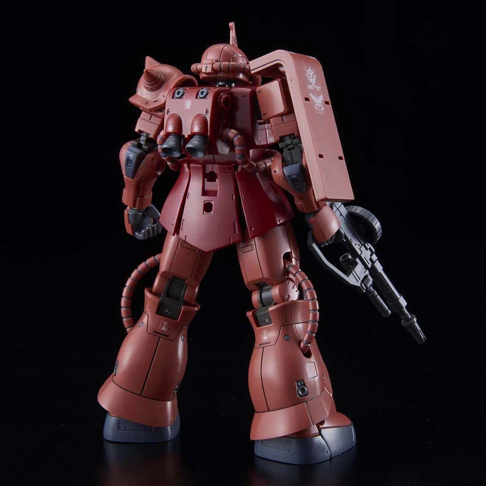 [متوفر] بانداي HG Gundam The Origin MS-06S Zaku II (إصدار المذنب الأحمر.) 1/144 مقياس الجمعية عمل نموذج لجسم عدة اللعب